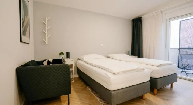 Двухместный номер Superior с видом на город Rooms at Zajčeva 34