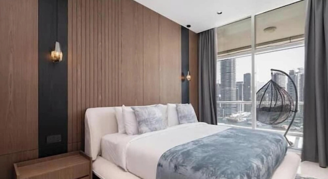 Vogue | Dorra Bay near JBR Beach | Ain Dubai, Забронировать Апартаменты/квартира Отели Эмирата Дубая с парковкой, рядом с Торговый центр The Beach, Парковка