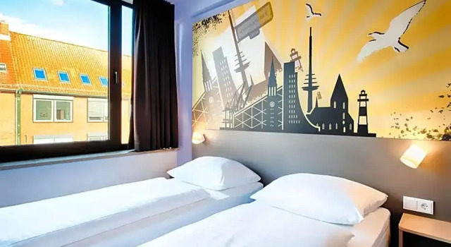 Номер Standard B&B Hotel Kiel-Holstenbrücke
