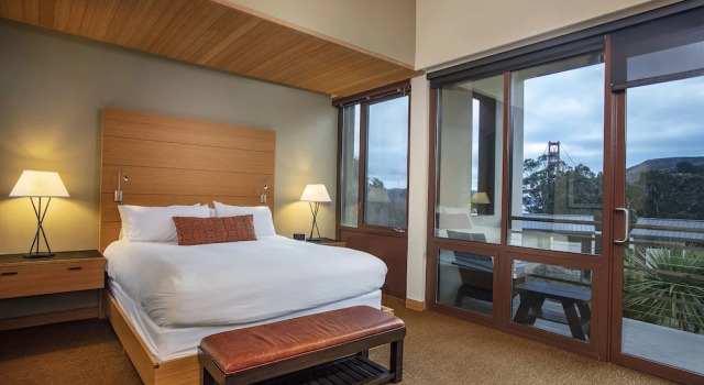 Двухместный номер Golden Gate View Contemporary Cavallo Point