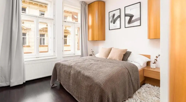 Stylish apartment at Žižkov, Rezervovat Apartmán Hotely v Praha s parkováním, poblíž National Memorial on the Vítkov Hill, Parkování