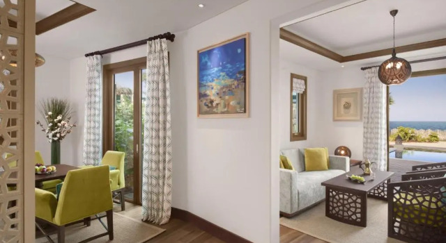Pool Villa Luxury с 2 комнатами с видом на море Banana Island Resort Doha By Anantara