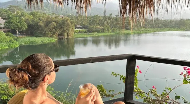 Номер Superior с видом на море Finca Barlovento Cabaña, Tayrona