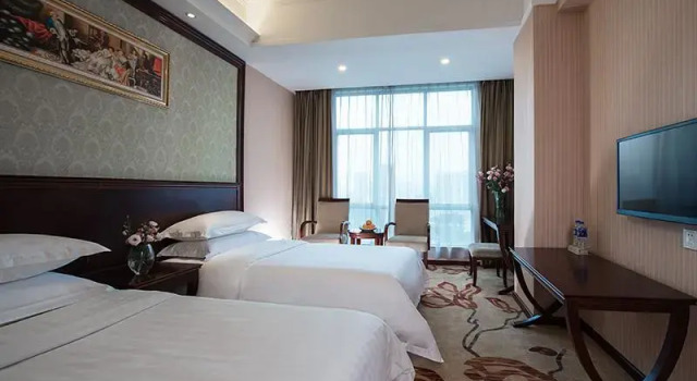 Люкс Deluxe Vienna Hotel Guangzhou Shaheding Metro Station