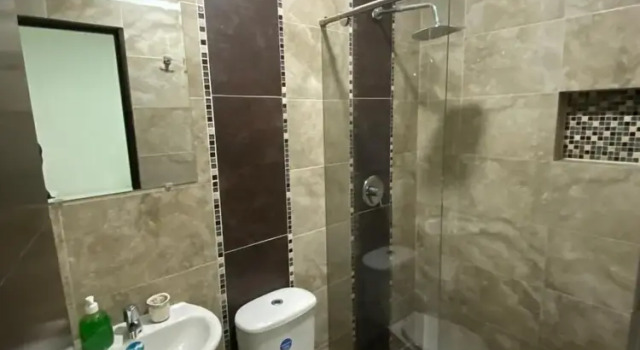 Кровать в общем номере Hotel Sol del Desierto