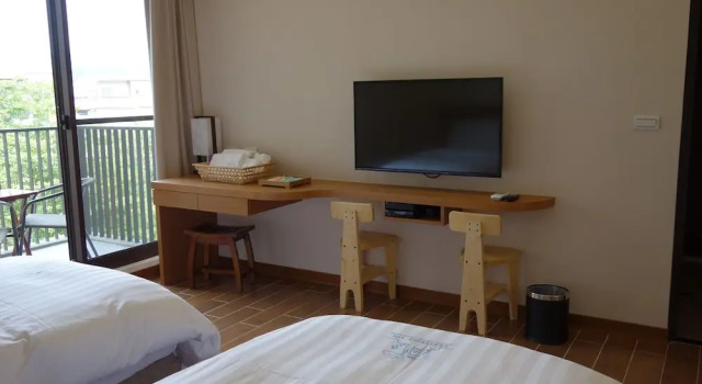 Двухместный номер Standard с балконом 兩腳詩集 綠活學旅 Footprint Inn