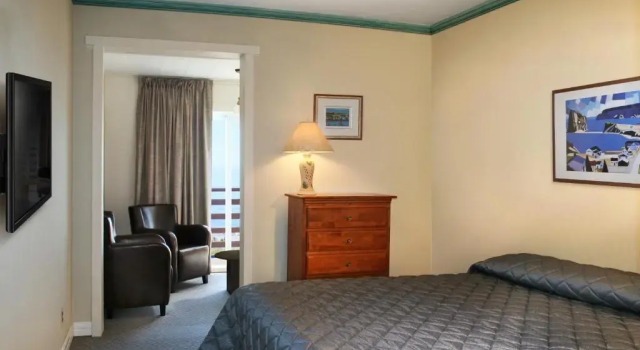 Двухместный номер Standard с балконом и с видом на море Hotel Motel Belle Plage