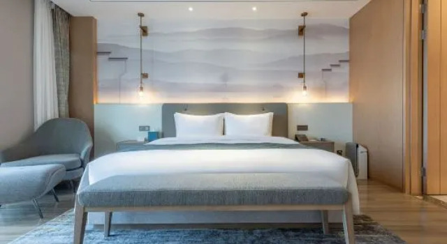 Семейный люкс с 2 комнатами Lefuqiang Boyue Hotel