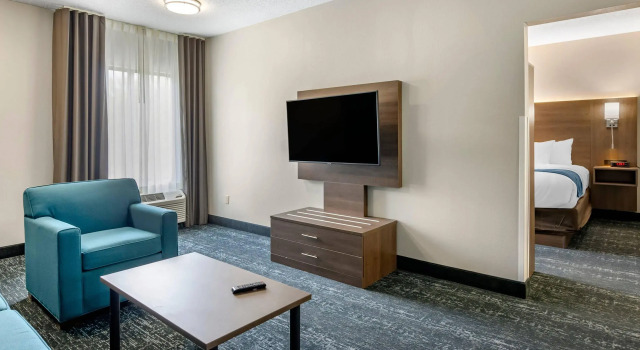 Двухместный люкс Comfort Inn & Suites Troutville-Roanoke North