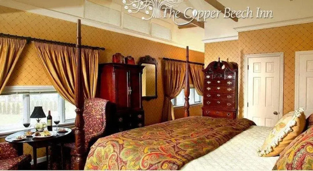 Copper Beech Inn, 预订 酒店 艾塞克斯 康涅狄格州