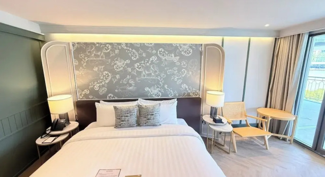 Двухместный номер Deluxe с балконом и с видом на реку The Quarter Chaophraya by UHG - Riverfront Hotel, Walk to ICONSIAM