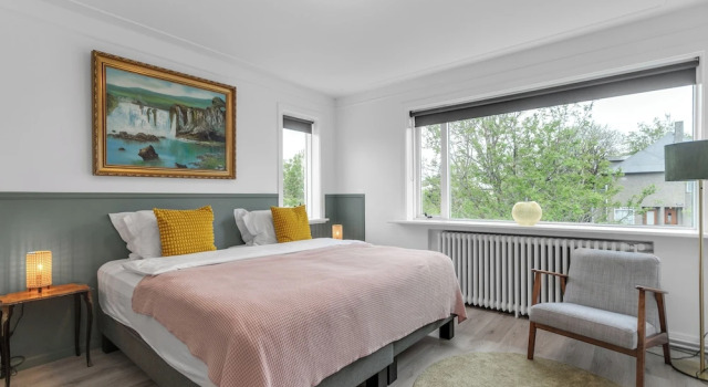 Двухместный номер Classic с видом на город Flóki Guesthouse