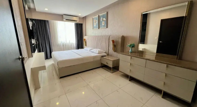 Apartment 1Br Free Pool Gym Steam&Sauna, Buchen Sie Ferienwohnung Hotels in Kandal mit Parkplatz, Parkplätze