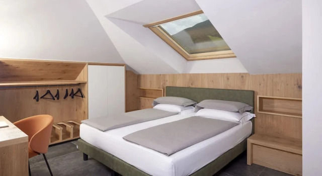 Juniorsuite med altan Rezia Hotel Bormio