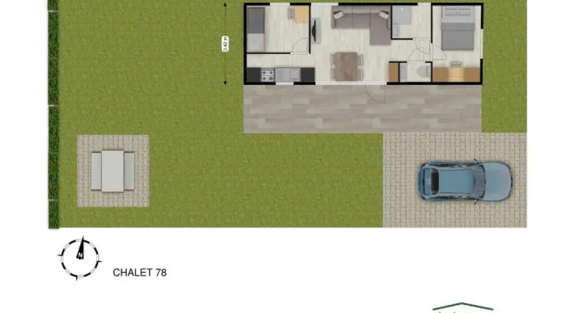 Шале Chaletparc Krabbenkreek Zeeland - Chalet 78