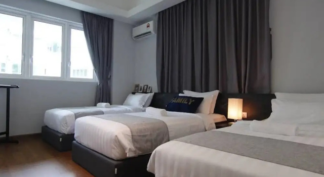 Sabah Luxury Cozy Family Suite, Varaa Huoneisto Hotellit Sabah pysäköinnillä, Pysäköinti