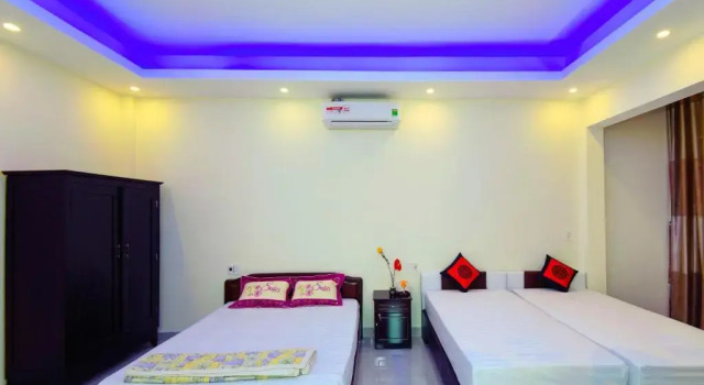 Семейный номер Deluxe с балконом и с красивым видом из окна Royal Homestay
