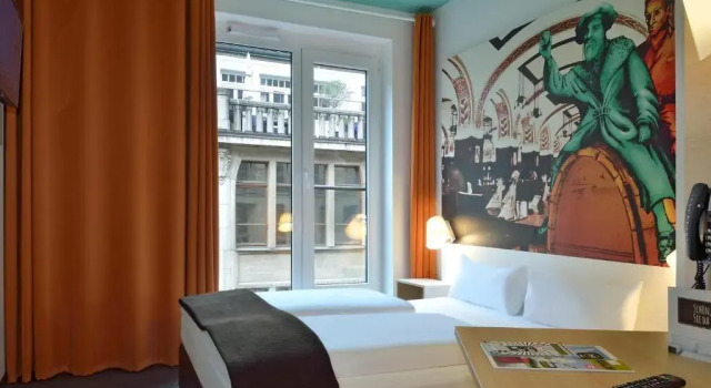 Standard simple chambre B&B Hotel Leipzig-City