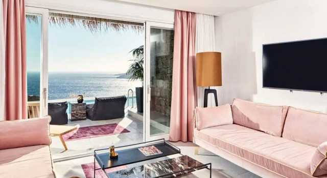 Myconian Villa Collection Lover S Suite Open Plan Private Pool