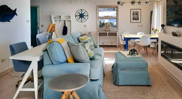 Lucky Stone Retreat - Private Beach & Acadia View, Buchen Sie Ferienhaus Sullivan Maine