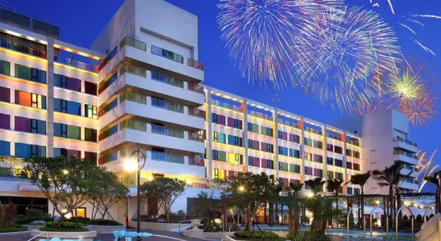 Кровать в общем номере LihPao Resort - Fullon Hotel