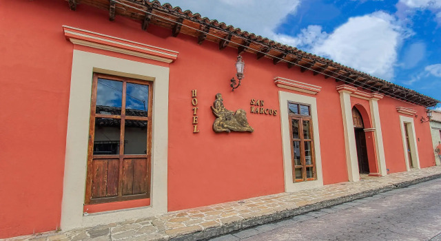 Hotel San Marcos, Book Hotel Hoteller i Chiapas med parkering, Parkering