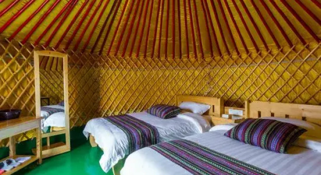 Тент Kaoshan Daying Self-driving Tour Guesthouse