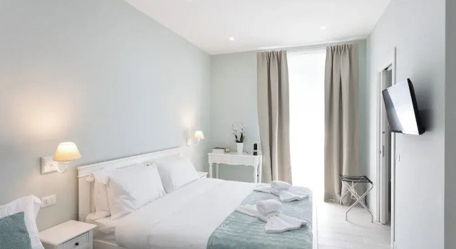 Четырёхместный номер Superior c 1 комнатой с видом на город Colosseo House