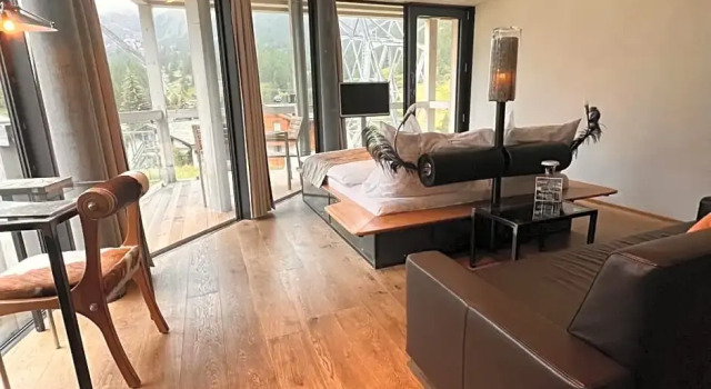 Двухместный номер Standard с балконом Hotel Garni Matterhorn Focus AG
