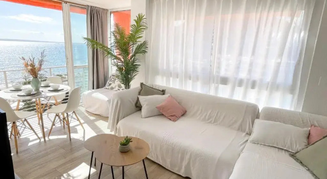 Apartamento en 1ª línea con piscina, Varaa Huoneisto Alicante Pamplona