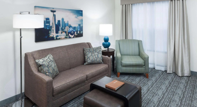 Двухместный номер Premium Homewood Suites by Hilton Seattle-Tacoma Airport/Tukwila