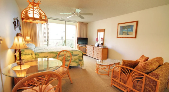 Студия Royal Kahana #319 Studio Bedroom Condo by RedAwning