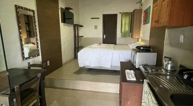 Студия с балконом Pousada vale verde bungalows - Praia do Rosa