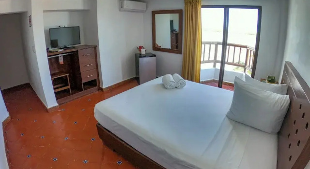 Двухместный номер Comfort с частичным видом на океан Hotel Rio Lagartos