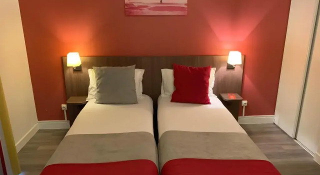 Двухместная студия Comfort с балконом Appart-Hôtel Mer & Golf City Perpignan Centre