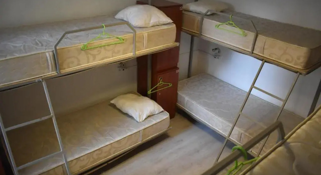 Vuode makuusalissa (naisten makuusali) Sleep Studio Hostel