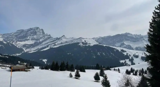 Apartment with stunning view!, 预订 公寓 奥隆 Alpes Vaudoises