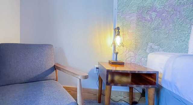 Двухместный номер Deluxe с балконом The Wanderoo Lodge
