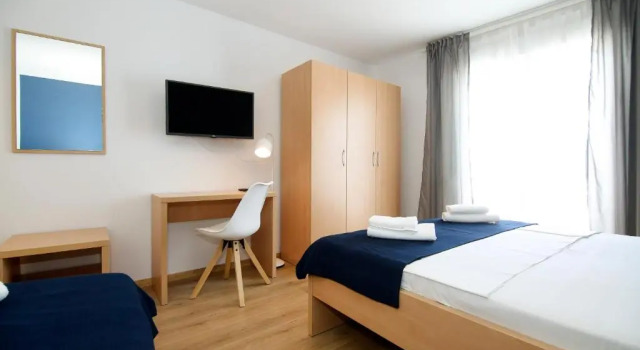 Standardowy trzyosobowy pokój z widokiem na morze Beach Rooms Split