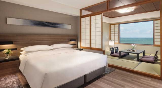 Двухместный номер Tatami с видом на океан Nanki-Shirahama Marriott Hotel