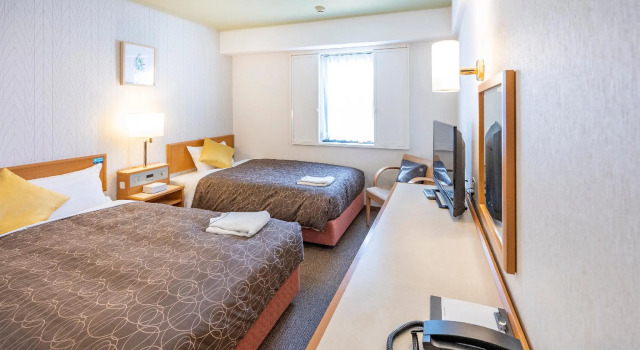 Двухместный номер Standard Nishitetsu Inn Tenjin