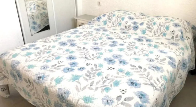 2 bedrooms appartement with enclosed garden at Empuriabrava 1 km away from the beach