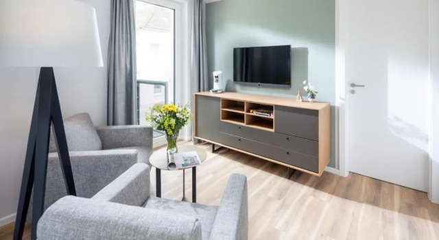 Апартаменты с балконом Apartmenthaus B3