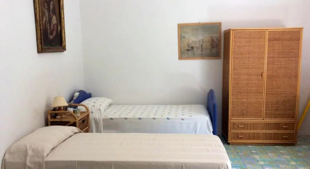 5 bedrooms appartement at Massa Lubrense 20 m away from the beach with sea view furnished terrace and wifi