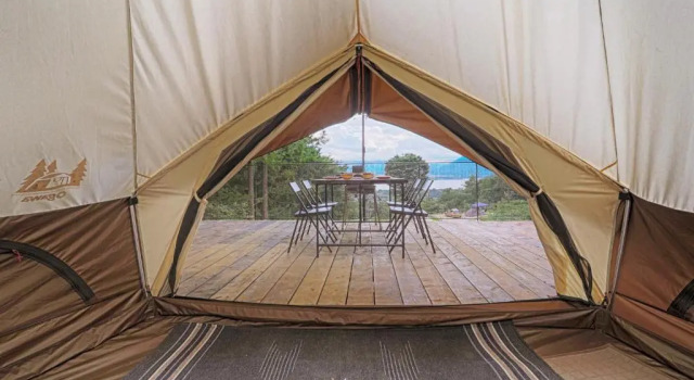 Четырёхместный номер Standard с видом на горы Retreat Camp Mahoroba