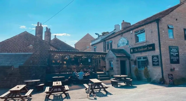 The New Rushcart Inn & Country Dining, Забронировать Отель Отели Западного Йоркшира с парковкой, Парковка