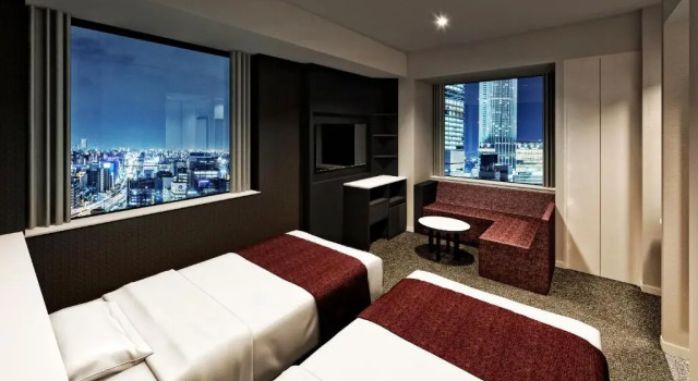 Двухместный номер Standard с видом на город Sanco Inn Grande Nagoya -HOTEL & SPA