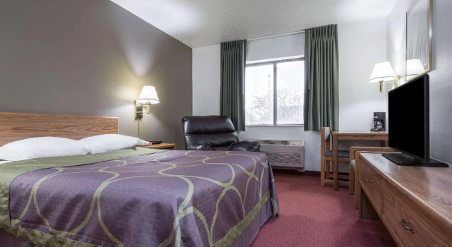 Двухместный номер Standard Super 8 by Wyndham Fond Du Lac