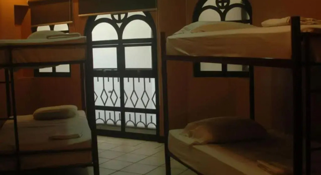 Postel ve společném pokoji Alajuela Backpackers
