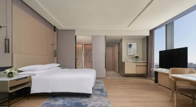 Двухместный номер Superior с видом на город Отель Fuzhou Marriott Hotel Riverside